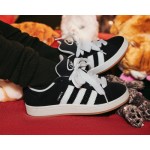 Adidas HQ8707 CAMPUS 00S キャンパス 00S スニーカー、コアブラック x フットウェアホワイト